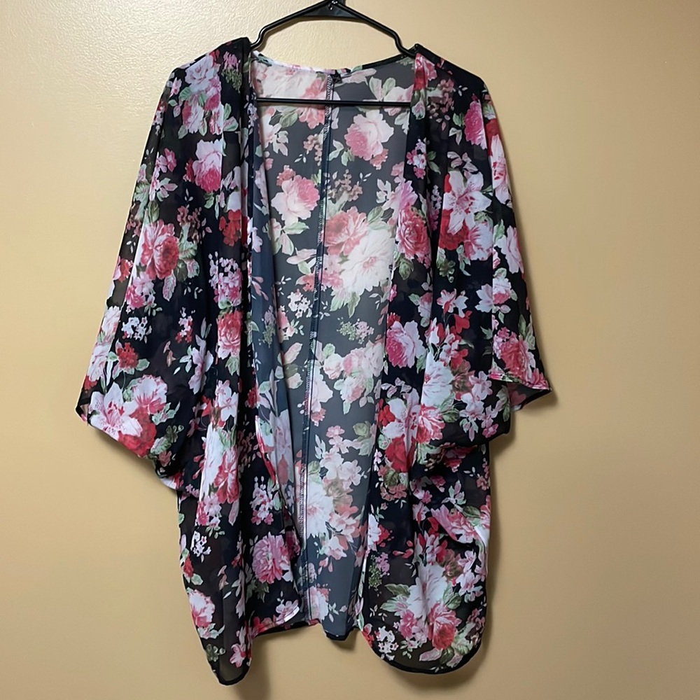 Floral Kimono, L/XL